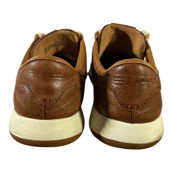 COLE HAAN Shoes GRAND PRO Mens Size 13 W Brown Leather Sneaker Preppy C22585 - Picture 5 of 8